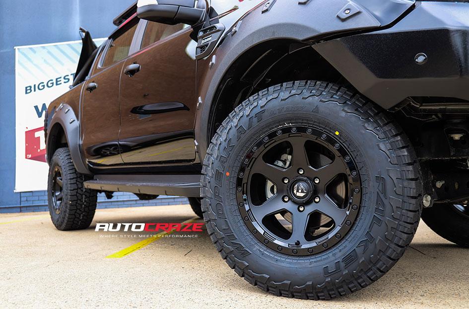 FORD RANGER RIPPER MATTE BLACK